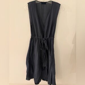 CP Shades dark gray midi dress